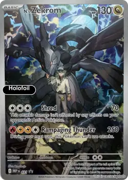 N's Zekrom Holofoil Promo MEP 031 NM - Image 1