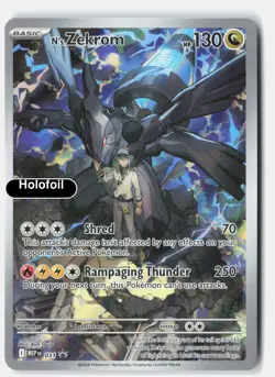 N's Zekrom Holofoil Promo MEP 031 NM - Image 2