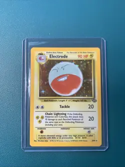 1999 Pokemon Jungle #2 Electrode Holo - Image 1