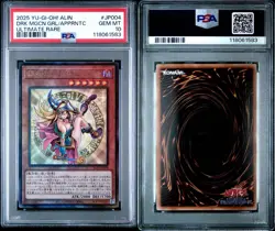 2025 YU-GI-OH! JAPANESE DARK MAGICIAN GIRL THE MAGICIAN'S APPRENTICE PSA 10 - Image 3