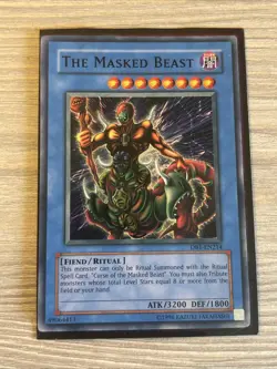Yu-Gi-Oh! The Masked Beast Dark Beginning 1 DB1-EN214 Super Rare - Image 1