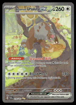 Bloodmoon Ursaluna ex 216/167 - S&V Twilight Masquerade - SIR - Pokemon TCG NM - Image 1