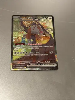 Pokemon TCG Bloodmoon Ursaluna EX Holo Card 216/167 Sir 2024 Twilight Masquerade - Image 1