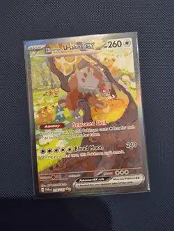Pokemon TCG Bloodmoon Ursaluna EX 216/167 Twilight Masquerade SIR - Image 2