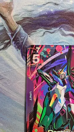 Bandai Gundam Card Game Destiny Gundam GD04-050 LR+ Holo Alt Art Unit EN - Image 4