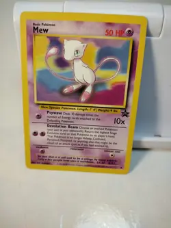 Pokemon TCG Mew #8 Black Star Promo Card WOTC 2000 League NM/MT Condition - Image 1