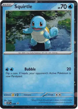 Squirtle - 048 (Cosmos Holo) 048 SV: Scarlet & Violet Promo Cards - Image 1