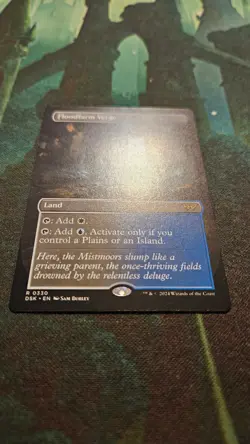 Floodfarm Verge Borderless Duskmourn House of Horror Magic the Gathering MtG - Image 2