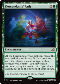 Descendants' Path Magic: The Gathering Avatar: The Last Airbender 167 - Image 1