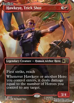 Hawkeye, Trick Shot (Borderless) EN [MSC - 506] - NM TCG MTG - Image 1