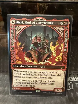 Birgi, God of Storytelling (Showcase) Kaldheim Regular - Image 2
