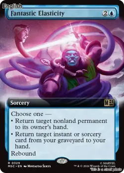 Fantastic Elasticity (Extended Art) EN [MSC - 329] - NM TCG MTG - Image 1