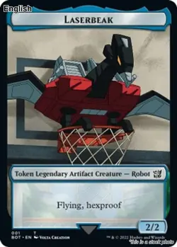 Laserbeak Token [BOT - 1]NM - Image 1