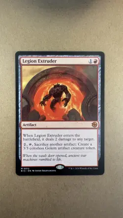 Legion Extruder Outlaws of Thunder Junction the Big Score Regular NM Mythic 0012 - Image 1