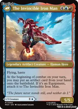 Tony Stark EN [MSH - 80] - NM TCG MTG - Image 2
