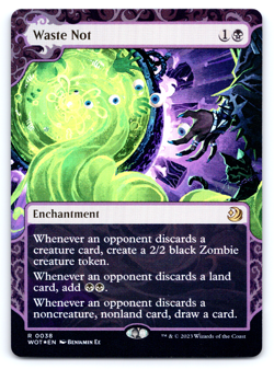 Waste Not FOIL - Wilds of Eldraine: Enchanting Tales MTG - Image 1