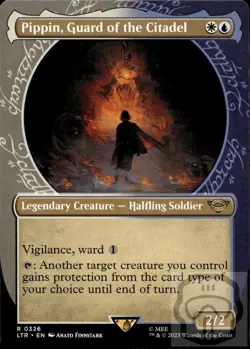 Pippin, Guard of the Citadel (Showcase) 326 Lord of the Rings: MTG NM/M - Image 3