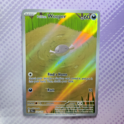 Pokemon TCG Paldean Wooper 221/193 NM Scarlet & Violet Paldea Evolved - Image 1