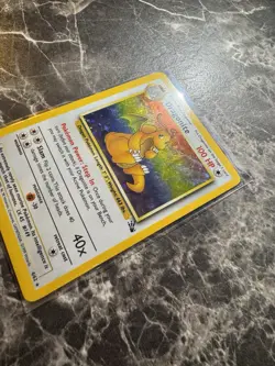 Pokemon Dragonite 4/62 Holofoil Fossil Lightly Played (LP) READ DESCRIPTION - Image 3