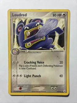 Loudred 39/101 MP - 2004 EX Hidden Legends Pokemon Card - Tomokazu Komiya - Image 1