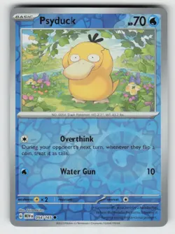 Reverse Holo Psyduck 054/165 Common 151 Near Mint - Image 1