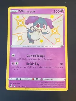 CARTE POKEMON WIMESSIR SV059/SV122 FR ULTRA RARE EB DESTINEES RADIEUSES - NEUF - Image 1