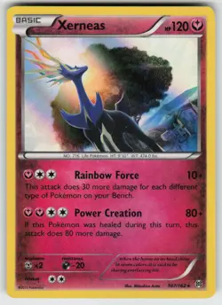 Holo Xerneas 107/162 Rare BREAKthrough Near Mint - Image 1