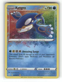Kyogre 021/072 Shining Fates Holofoil - Image 2