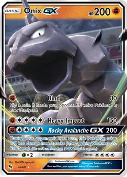 Onix GX 36/68 Hidden Fates Holofoil - Image 1