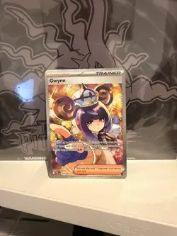 Pokemon Card Pitch Black Special Illustration Rare Trainer Gwynn 119/084 NM - Image 2