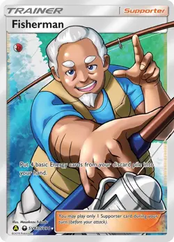 Fisherman SV83/SV94 Hidden Fates: Shiny Vault Holofoil - Image 1