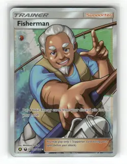 Fisherman SV83/SV94 Hidden Fates: Shiny Vault Holofoil - Image 2