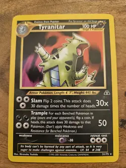 Pokemon Neo Discovery - Tyranitar 31/75 Non-Holo - Image 1