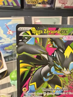 Pokemon TCG - Mega Zeraora ex 098/084 Me05: Pitch Black Holo - Image 3