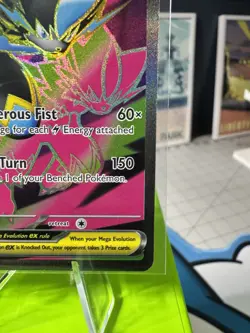 Pokemon TCG - Mega Zeraora ex 098/084 Me05: Pitch Black Holo - Image 5