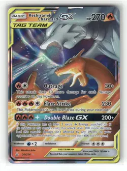 Reshiram & Charizard GX 20/214 SM - Unbroken Bonds Holofoil - Image 2