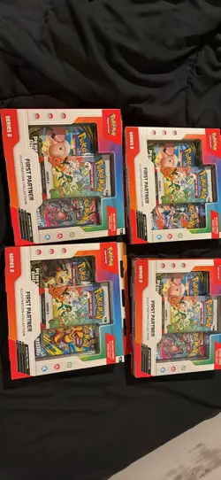 Pokemon TCG First Partner Collection Series 2 Lot of 4 Sealed Boxes - Image 1