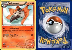 Volcarona 21/101 R Noble Victories Pokemon NM/M - Image 2