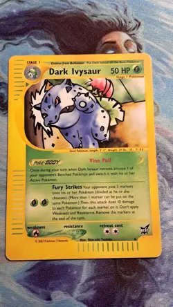 Pokemon TCG Dark Ivysaur 006/009 Best of Game Promo 50 HP ENG - Image 1