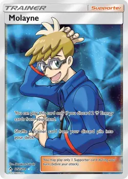 Molayne (Full Art) 212/214 SM - Unbroken Bonds Holofoil - Image 1