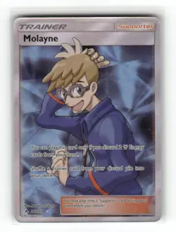 Molayne (Full Art) 212/214 SM - Unbroken Bonds Holofoil - Image 2