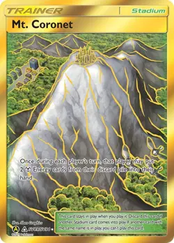 Mt. Coronet SV89/SV94 Hidden Fates: Shiny Vault Holofoil - Image 1