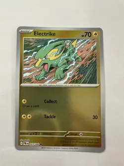 Electrike 023/084 Pitch Black Pokemon Reverse Holo - Image 1
