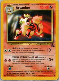 Pokemon TCG Arcanine 6/18 Detective Pikachu MP - Image 1