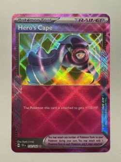 Pokemon TCG - Hero's Cape - Temporal Forces 152/162 Ace Spec Holo - Image 1