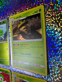 Pokemon TCG: Holo 2/18 Ludicolo; Reverse Holo 008/192 Lombre & 007/192 Lotad - Image 3
