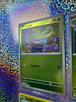 Pokemon TCG: Holo 2/18 Ludicolo; Reverse Holo 008/192 Lombre & 007/192 Lotad - Image 5