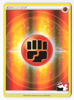 Basic Fighting Energy - Play! Prize Pack Series 2 Pokemon TCG 2022 Holo NM - Image 1