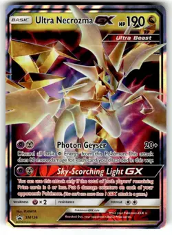 Ultra Necrozma GX - SM126 Holo Promo Sun & Moon Promo Pokemon Holo Near Mint - Image 1