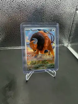 Tauros Chaos Rising Pokemon Card 096/086 Illustration Rare Near Mint - Image 1